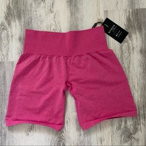 nvgtn fuchsia pro shorts